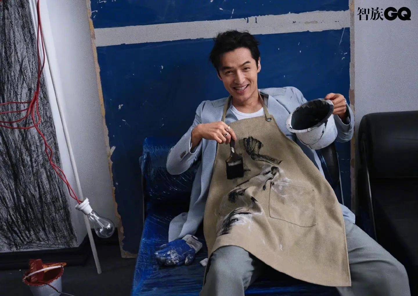 智族gq2021封面集:张艺兴,王一博,杨幂,杨洋,王俊凯,邓伦…_陈坤_大片