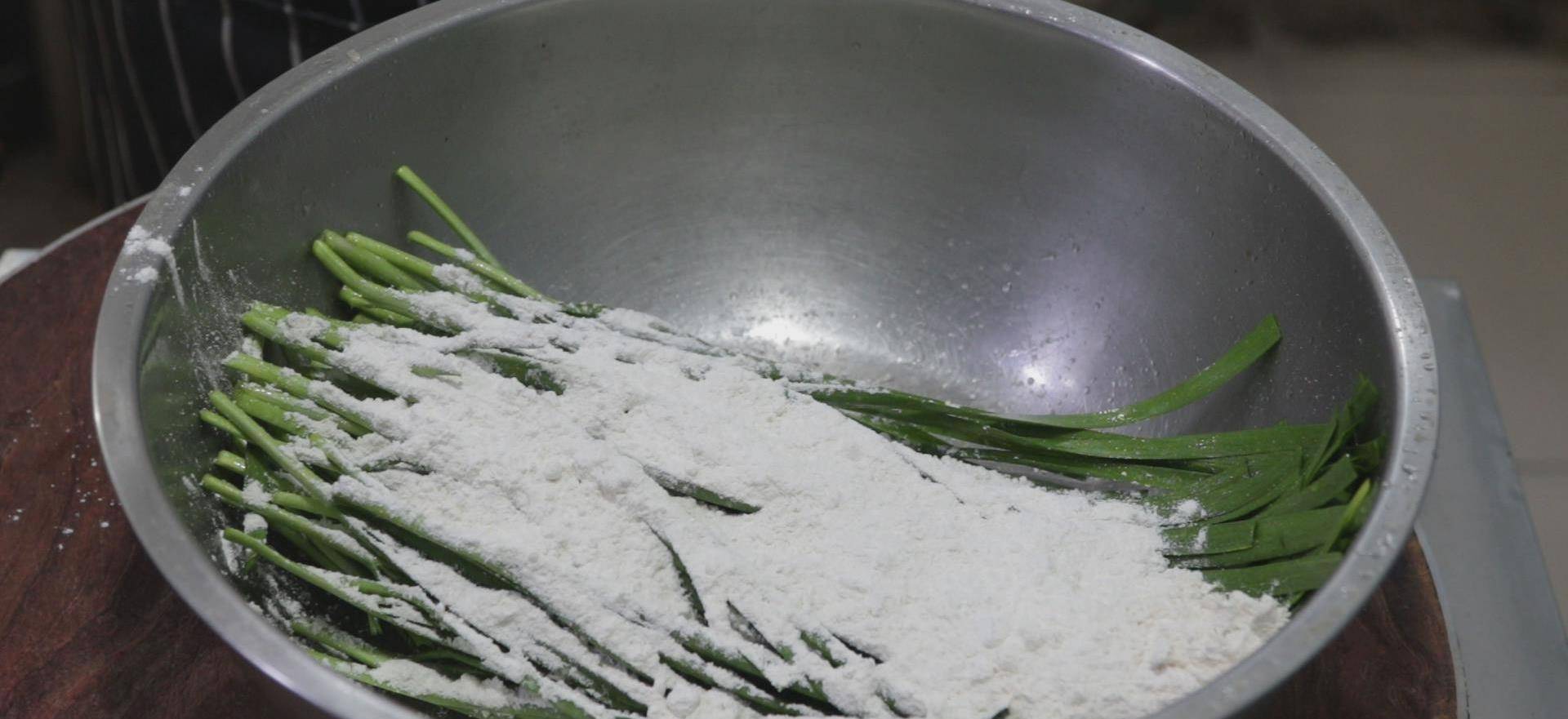 蒸韭菜 来自搜狐网