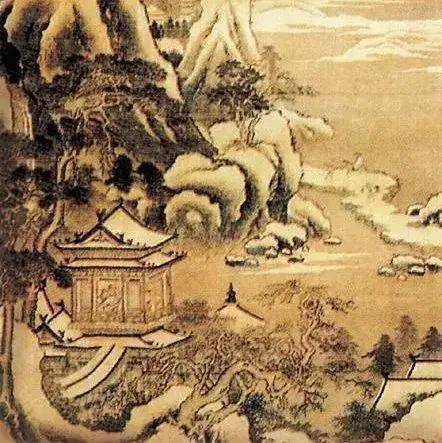 看看明代的传世山水名画，感受青绿山水画的表现技法！_搜狐网