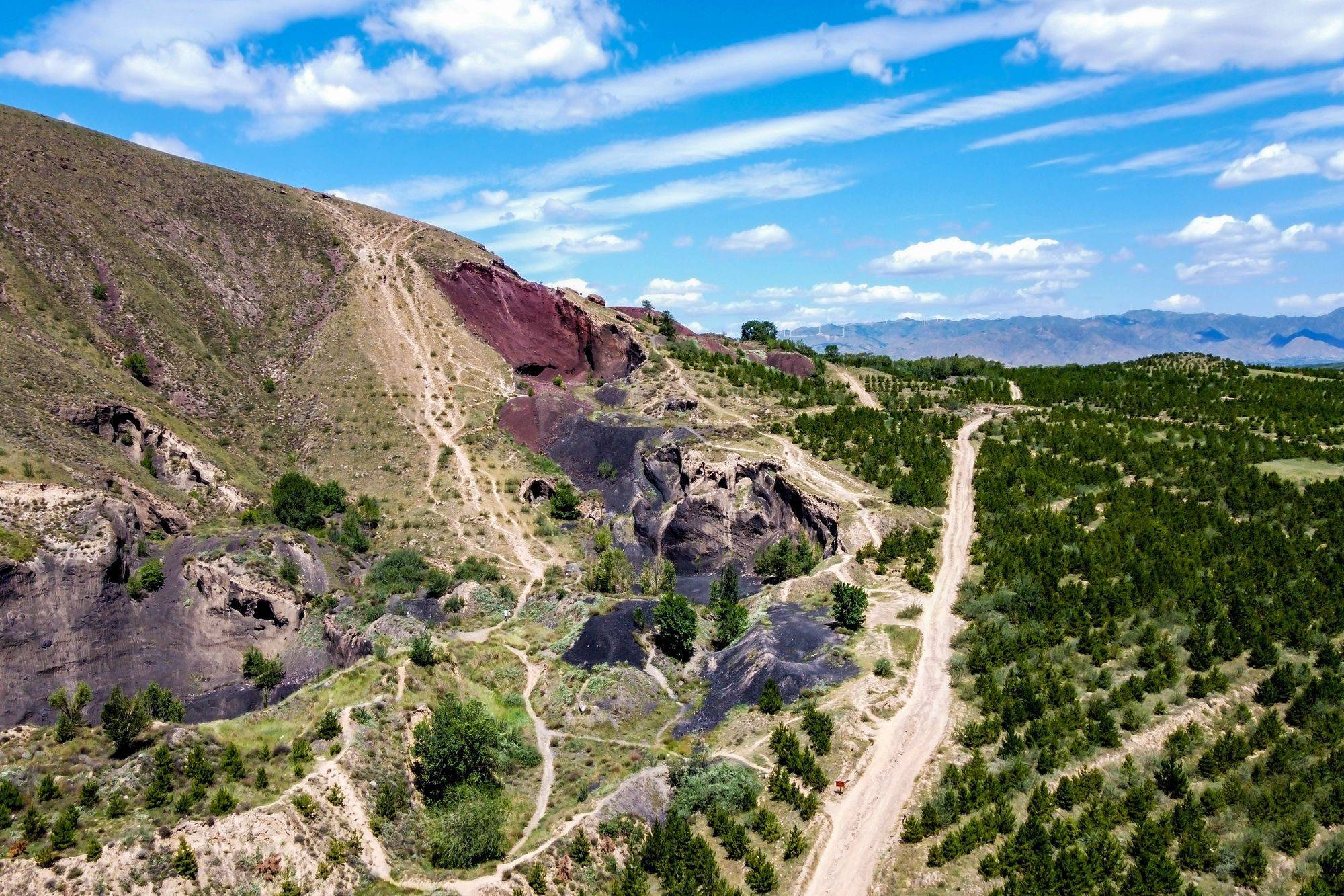 山西大同火山群,全国六大火山群之一,历史悠久,很多游客没来过