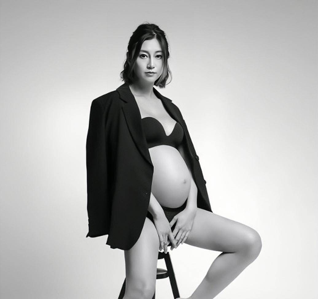 恭喜！郭思琳怀孕十个月临盆在即,晒妊娠纹吓坏网友