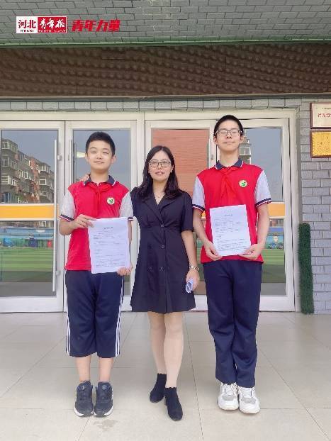 今年教师节,保定市冀英第四学校副校长,语文老师孙志颖收到一份特殊