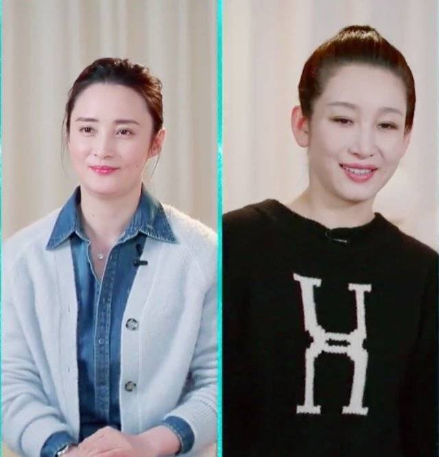 秦海璐素颜状态好,蒋勤勤满脸憔悴,幸福的背后是老公的差距!