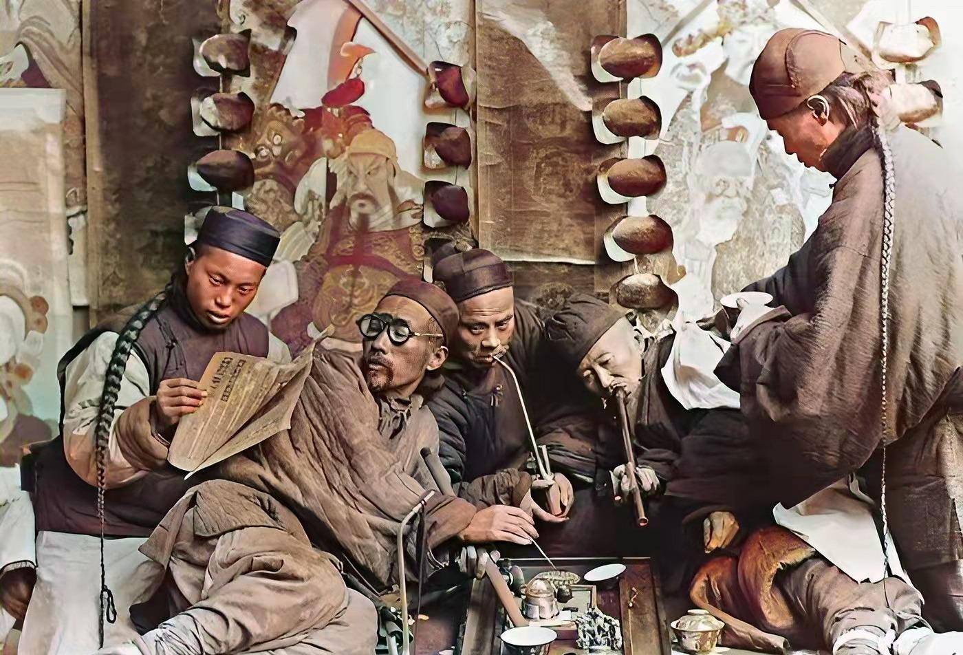 25张清朝人的真实照片,看完的人都会有一个想法,那就是收藏起来_鸦片_