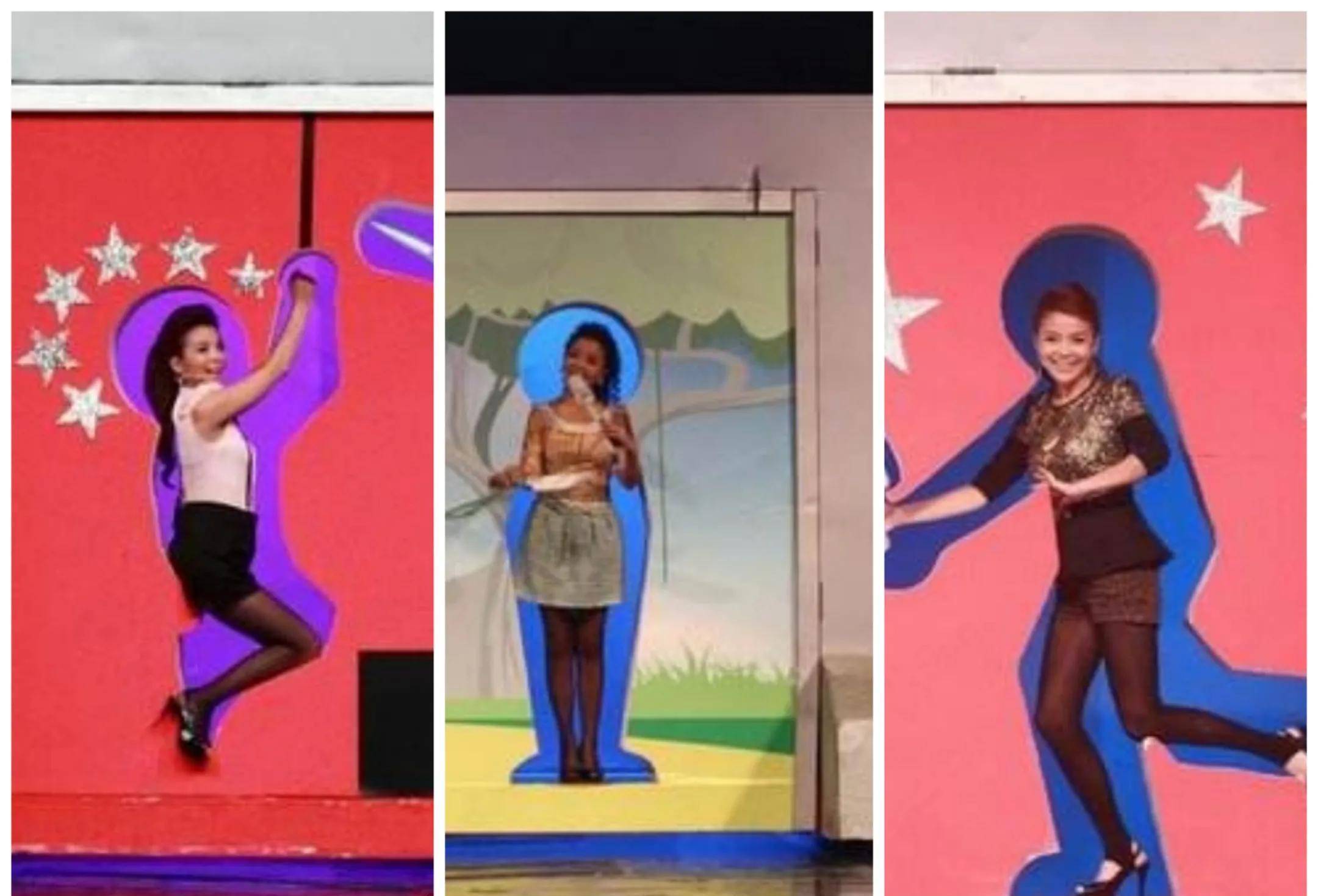 朱迅主持的墙来了,因为紧身衣备受争议