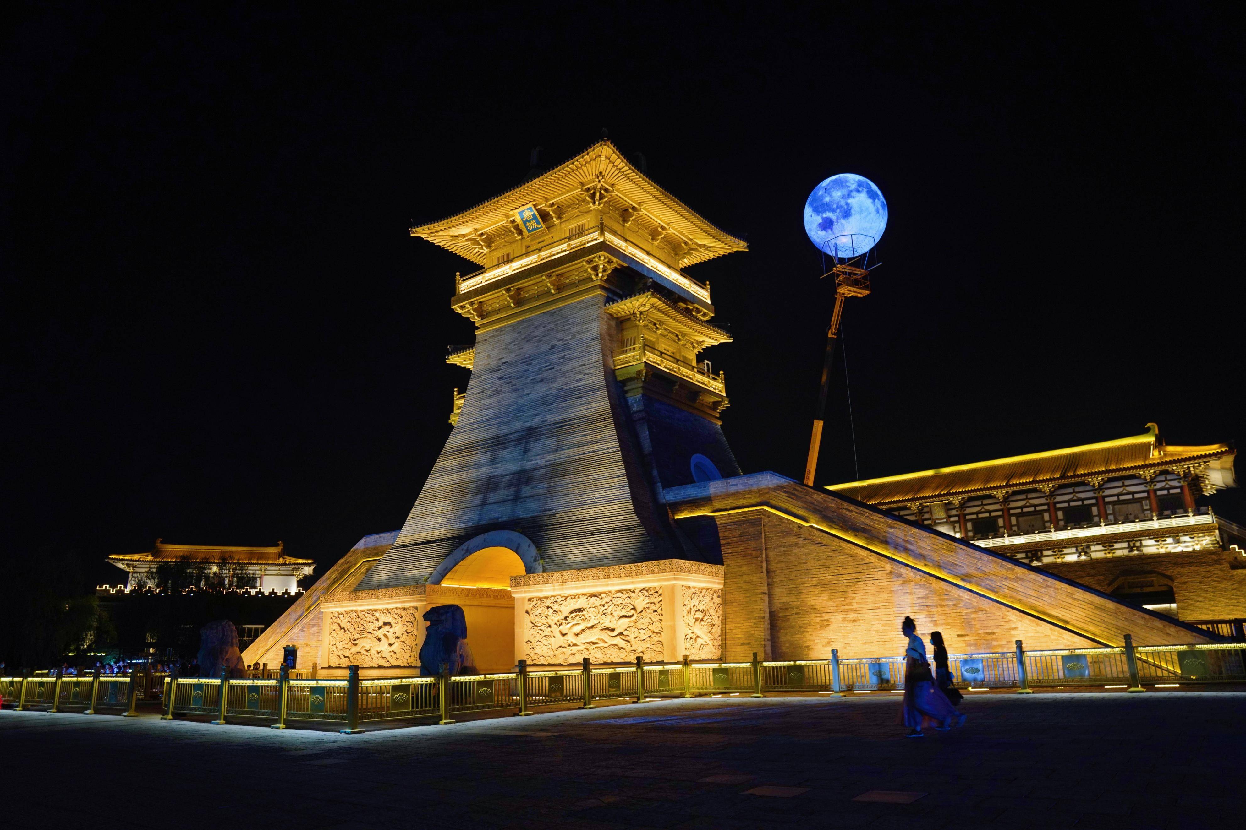 盛世中秋月圆唐城61襄城秋季文化旅游季暨首届电商博览会启动_襄阳