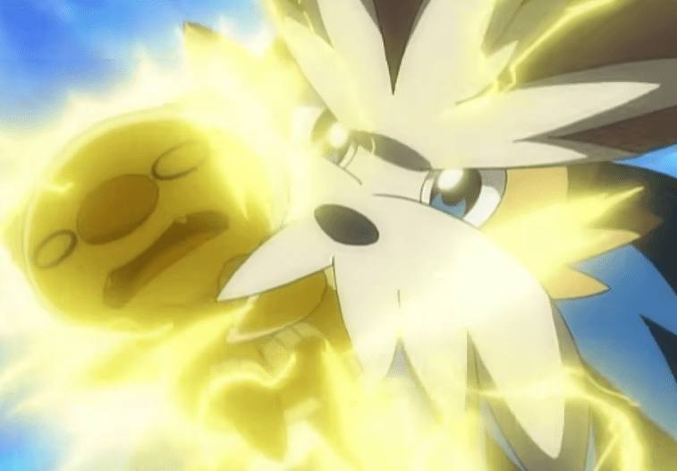 连进行了示范对战,小智的水水獭自告奋勇,而黑连这边派出的则是哈约克