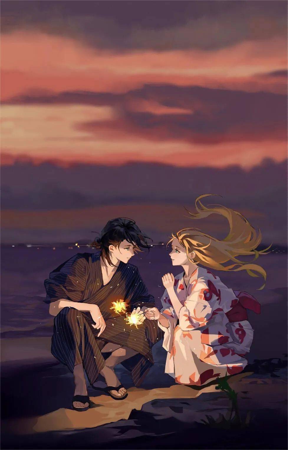 《夏日重现》角色头像壁纸赏析_作品_小伙伴_版权