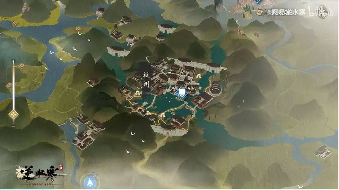 逆水寒手游地图和原神比如何?