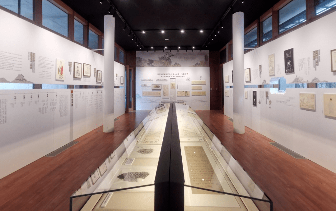 九月,我漫步在文徵明纪念园_展厅_长廊_家族