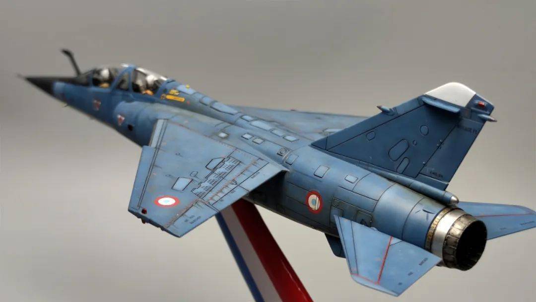 最美的单发后掠翼两侧进气战斗机 - 达索幻影f.1b_作品_@qq_方法