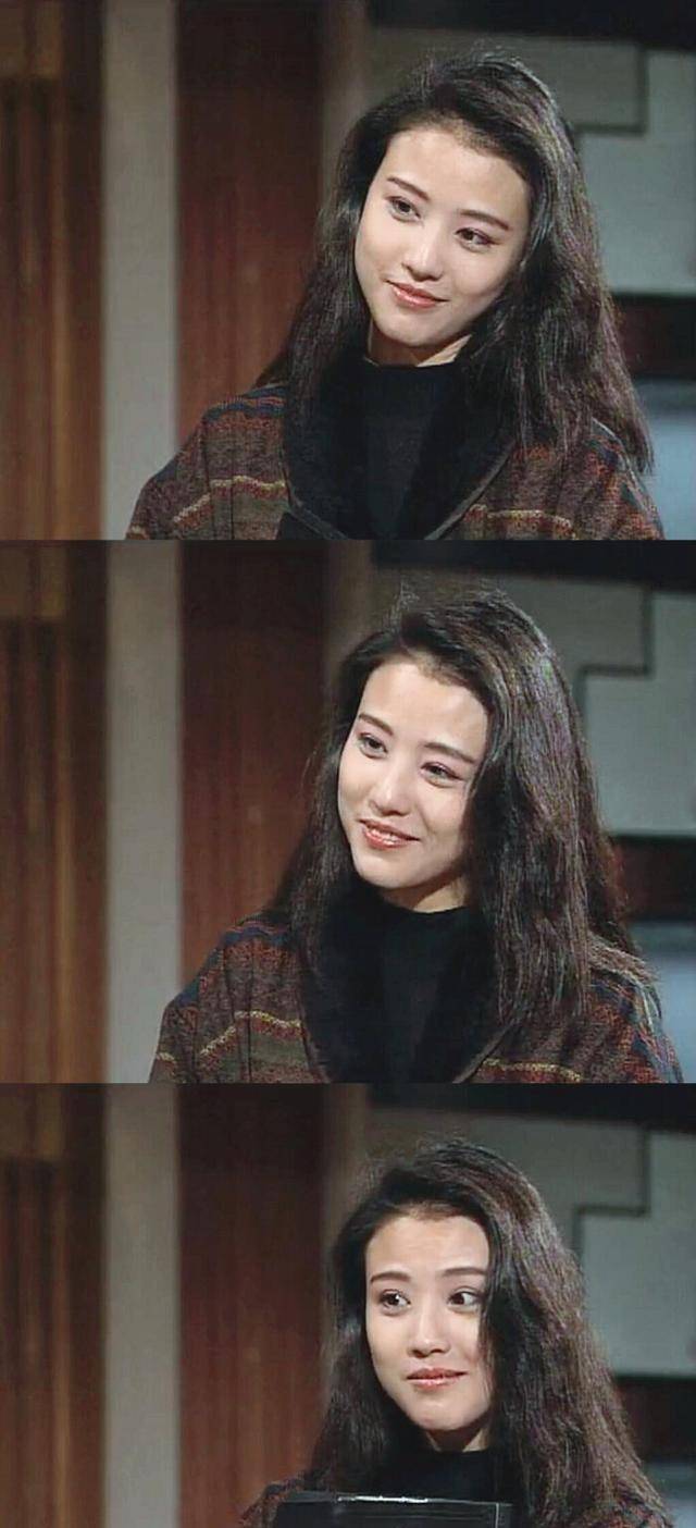 众所周知,周海媚年轻的时候长得很甜美.