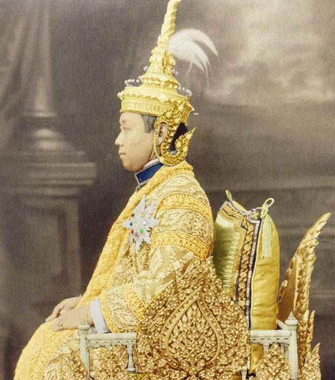 泰国王室的历史旧相片:从拉玛四世和拉玛七世,还有满宫佳丽_拉玛六世_公主_儿子