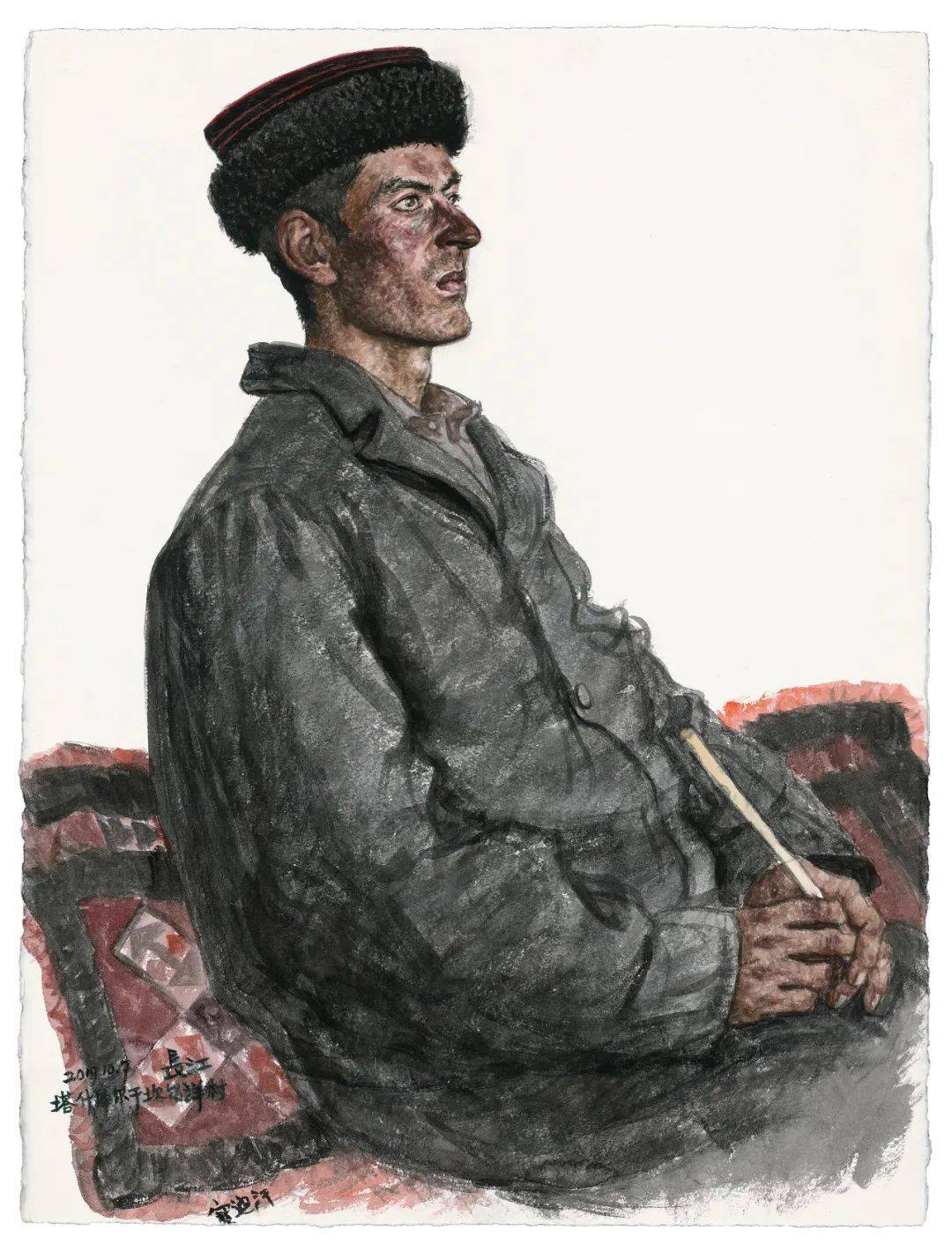 专业动态 | 吴长江版画作品欣赏_cm_水性_颜料