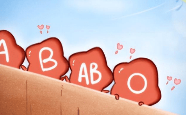 4,o型血 ab型血o型血和ab型血相互结合后,婴儿的遗传血型会有四种变化