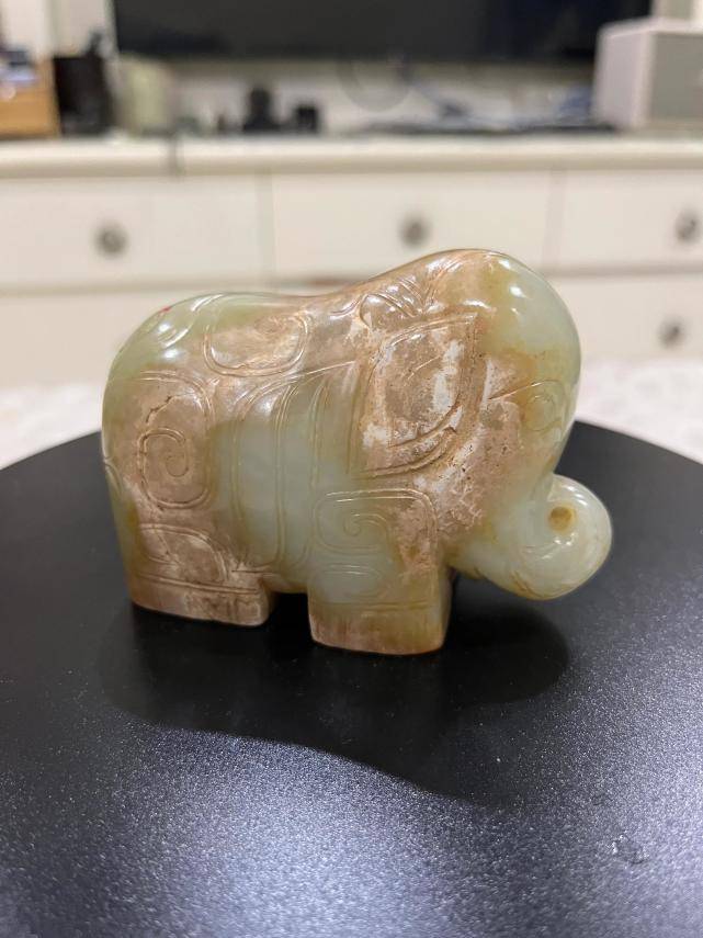 商代玉象,太平有象,商代象尊,真正的国之重器_玉器_装饰_和田