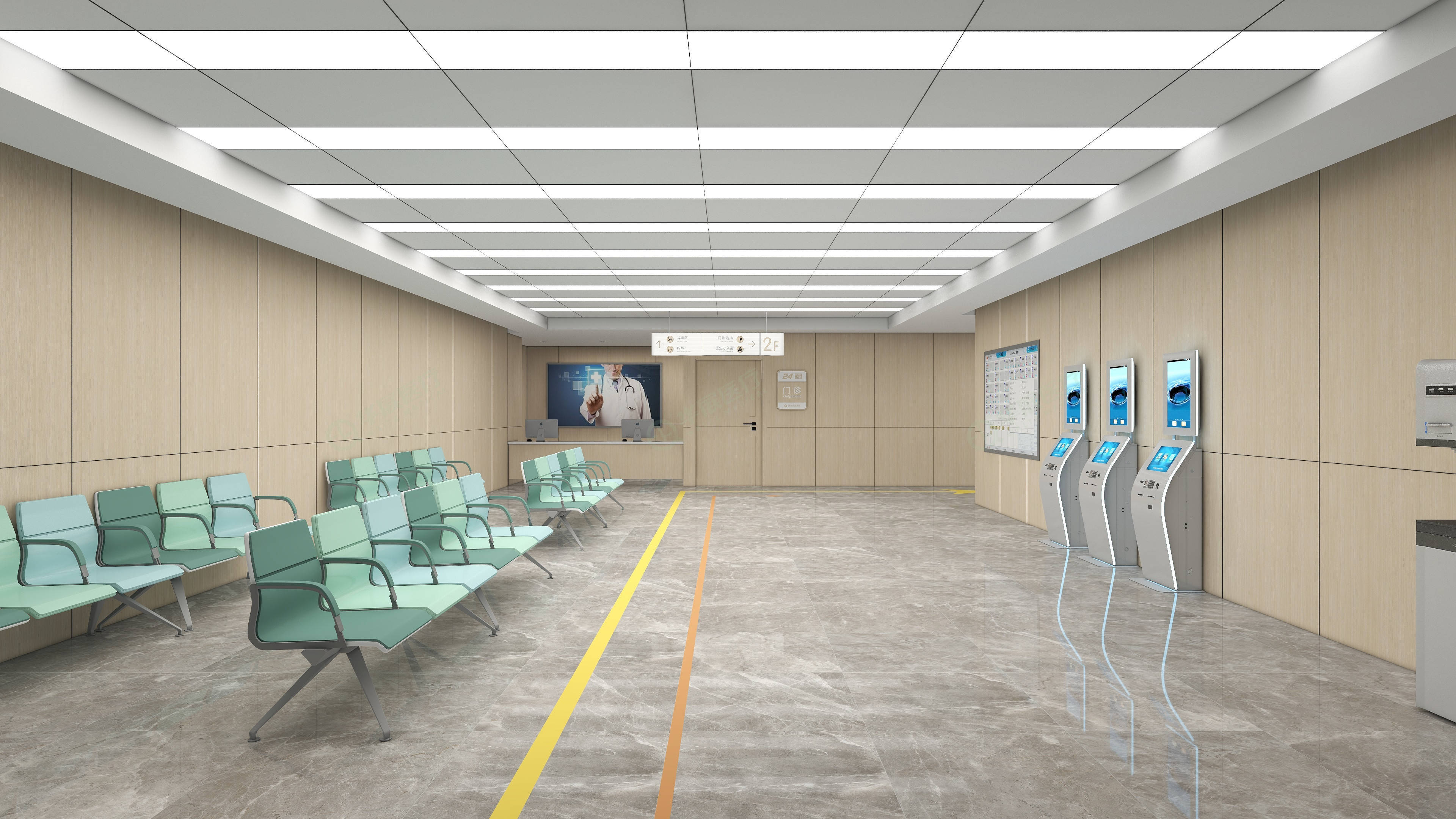新型医院候诊椅有哪些特点_整体_空间_心理