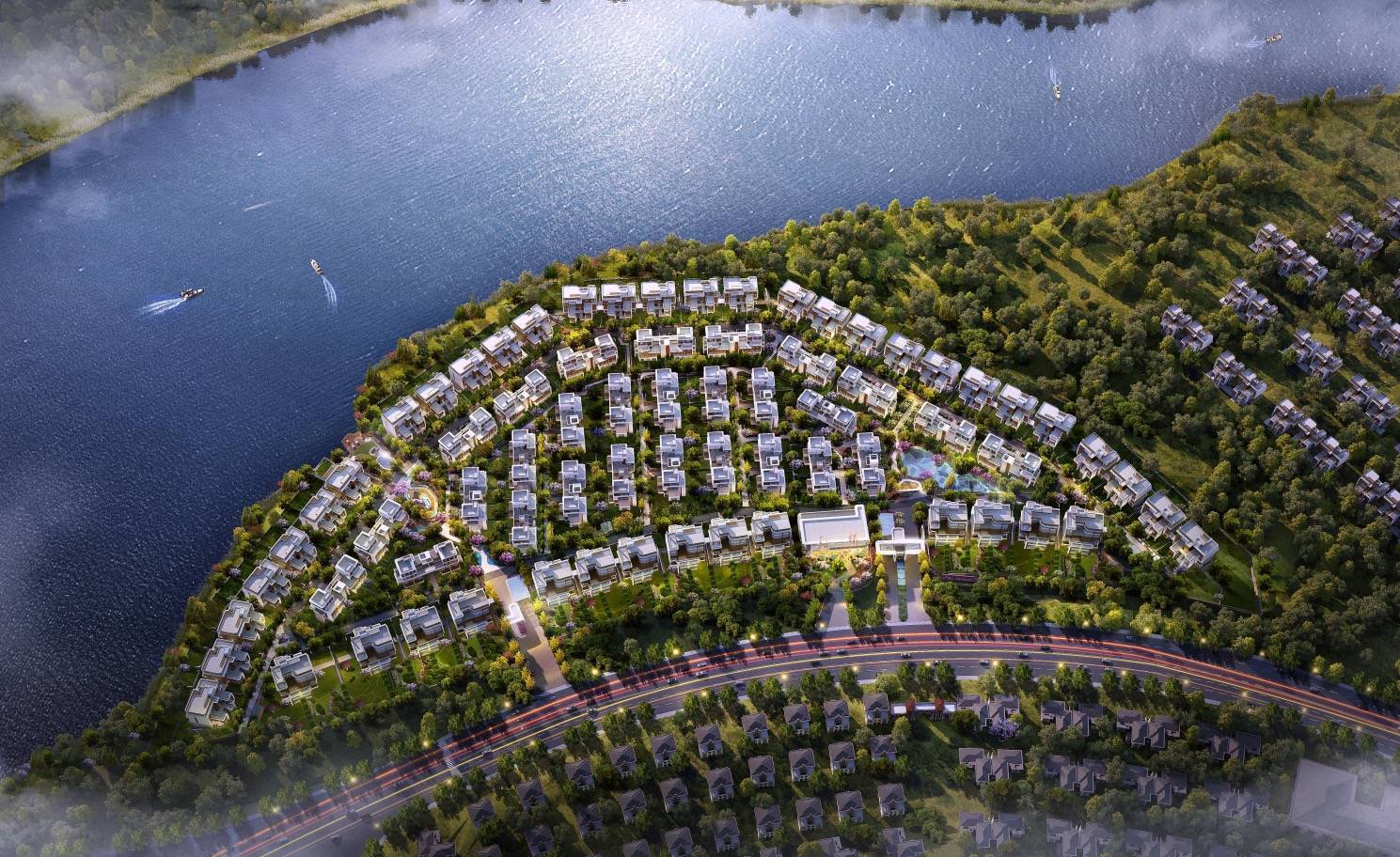 【中铁·黑龙滩国际旅游度假区】s5轻轨 黑龙滩别墅 环境优美 性价比