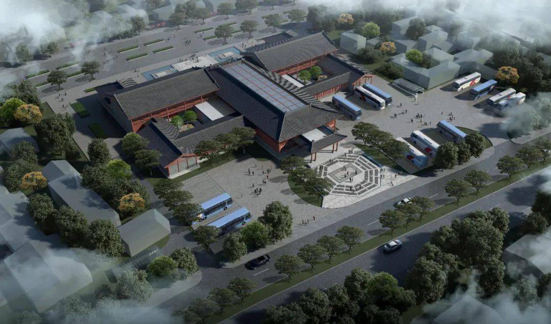 图)(天水大剧院建成效果图)记者手记:博物馆,文化馆,图书馆"三馆"建设