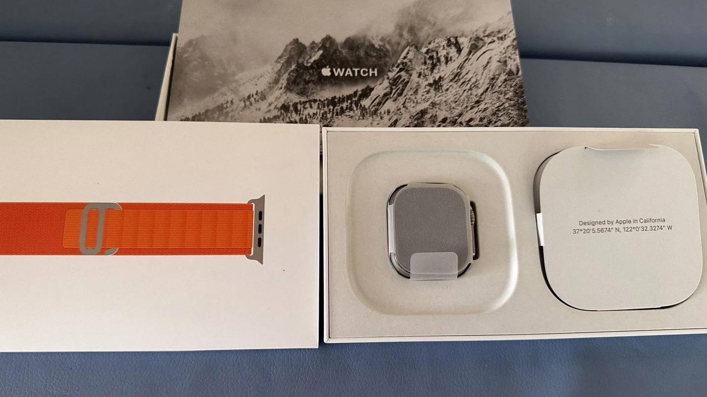 幸运买家提前两天收到苹果 apple watch ultra_表带_用户_设计