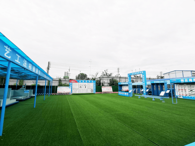 班前讲评台及安全生产措施体验区九巨龙丰县项目所有人员始终坚持