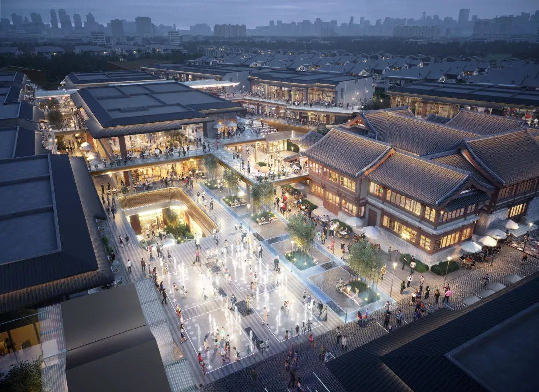 越城天地商业街区设计效果图抢先看_南京_空间_宾楼
