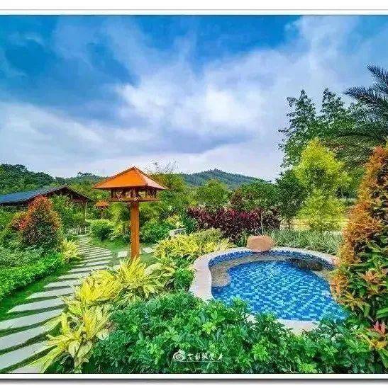 国庆来这玩!惠州龙门林丰温泉度假山庄-园景房,含双人早晚自助餐+泡温泉+畅玩水上乐园!_产品_日期_景大