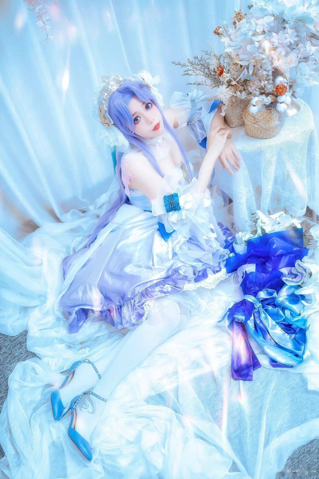 【二次元cos】大乔挚爱花嫁_cn_版权_岑伊