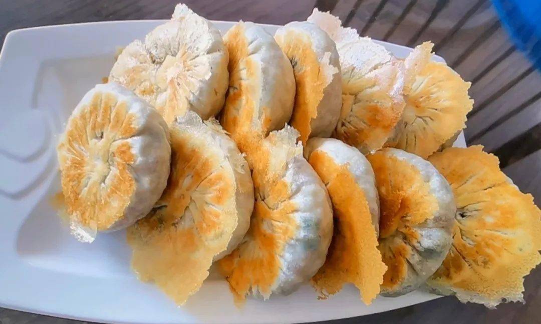 【美食淄博 · 桓台县非物质文化遗产 · 翠绿水晶煎包】_包子_味道