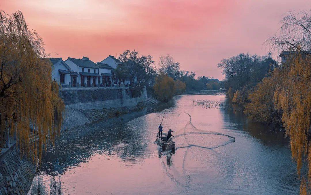 梵行寺,回鐵牛灣止,大馬頭一董恂讀書處一滾水壩一鎮水鐵牛一邵伯船閘