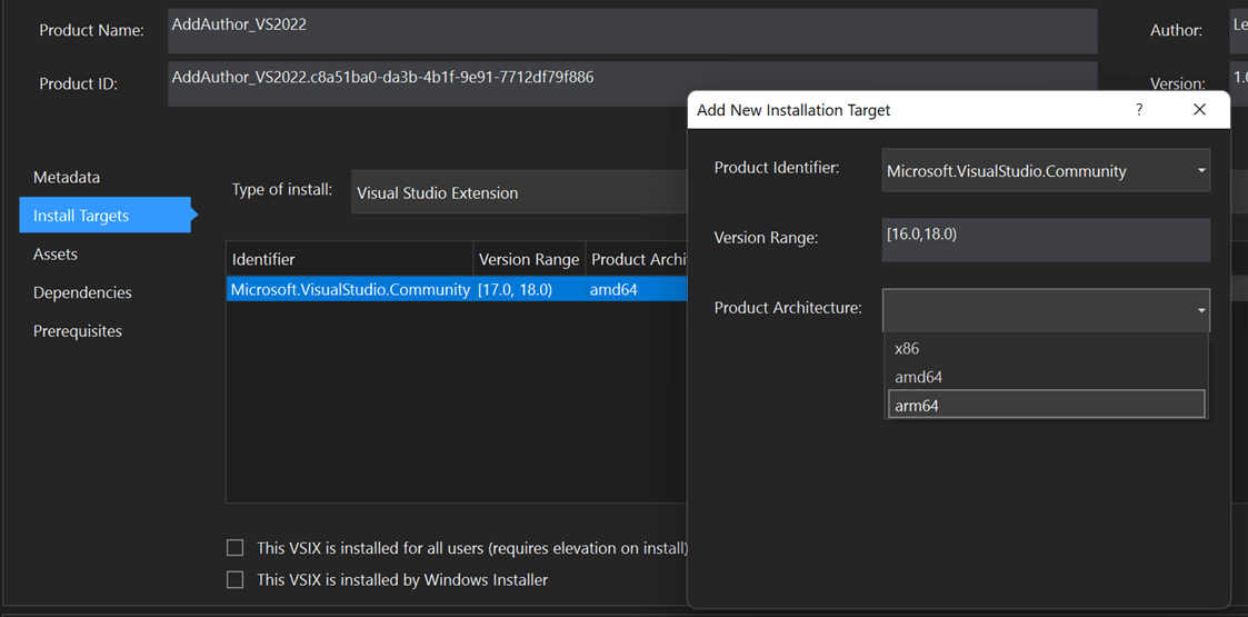 Visual studio arm64 что это