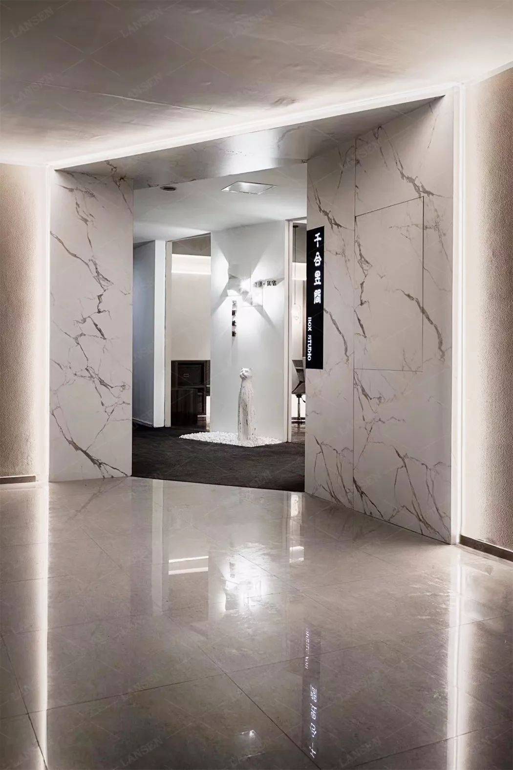 朗生墙板商业空间案例 | 千合昱间办公室_卡拉拉_设计_装饰