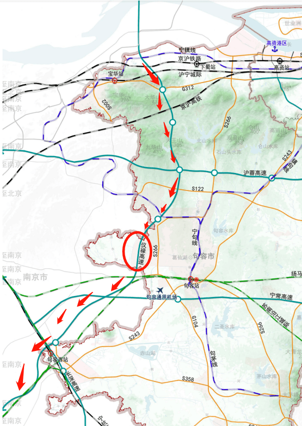 江宁横溪未来地铁规划图片