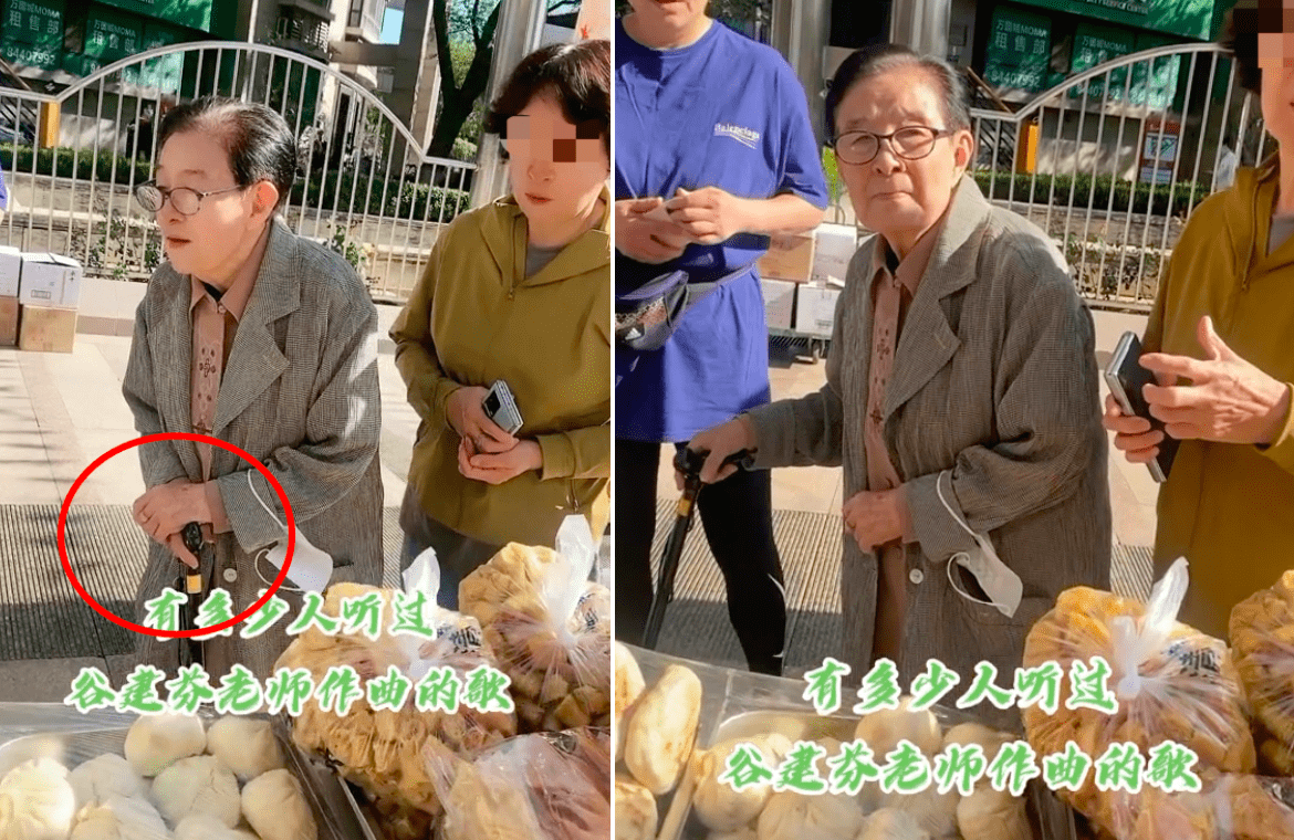 87歲谷建芬街頭買醬牛肉!頭髮烏黑神采奕奕 4 38a67c67eb0b44cdb7e1e176c0b9729c