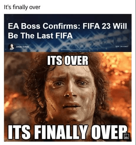 FIFA：这是我最后的波纹了！