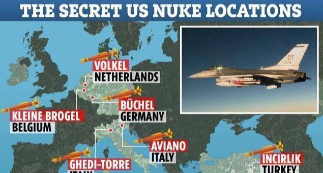 美国核机密走漏，位置密码遭到曝光，百枚核弹震慑欧洲