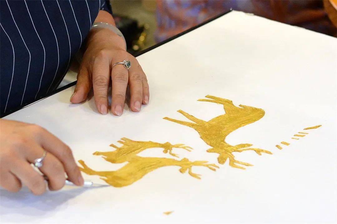 乐享云南丨金·孟连傣族金水漏印_保护_普洱市_图案