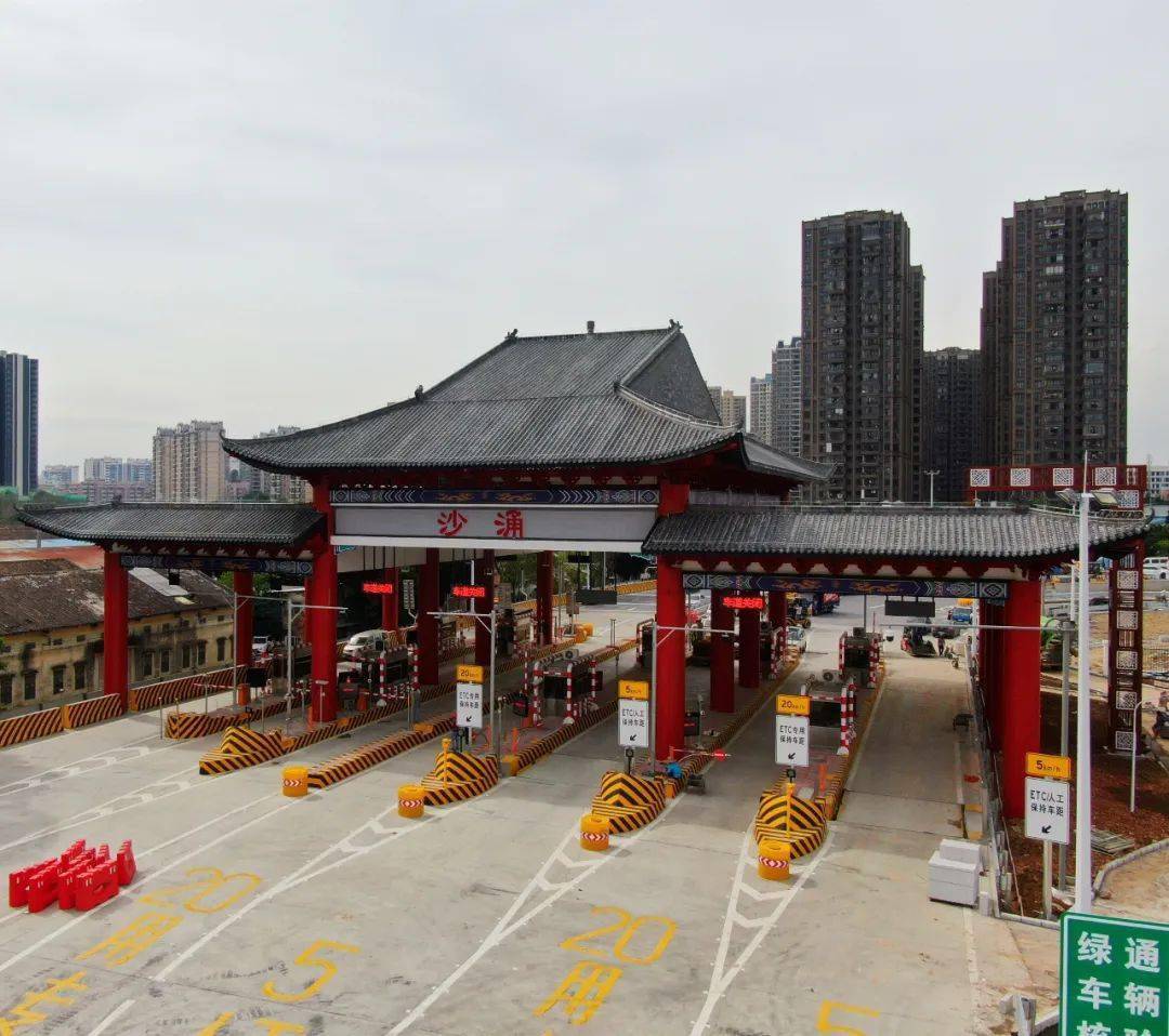 广佛高速这个收费站恢复通车!_改造_过往_佛山市
