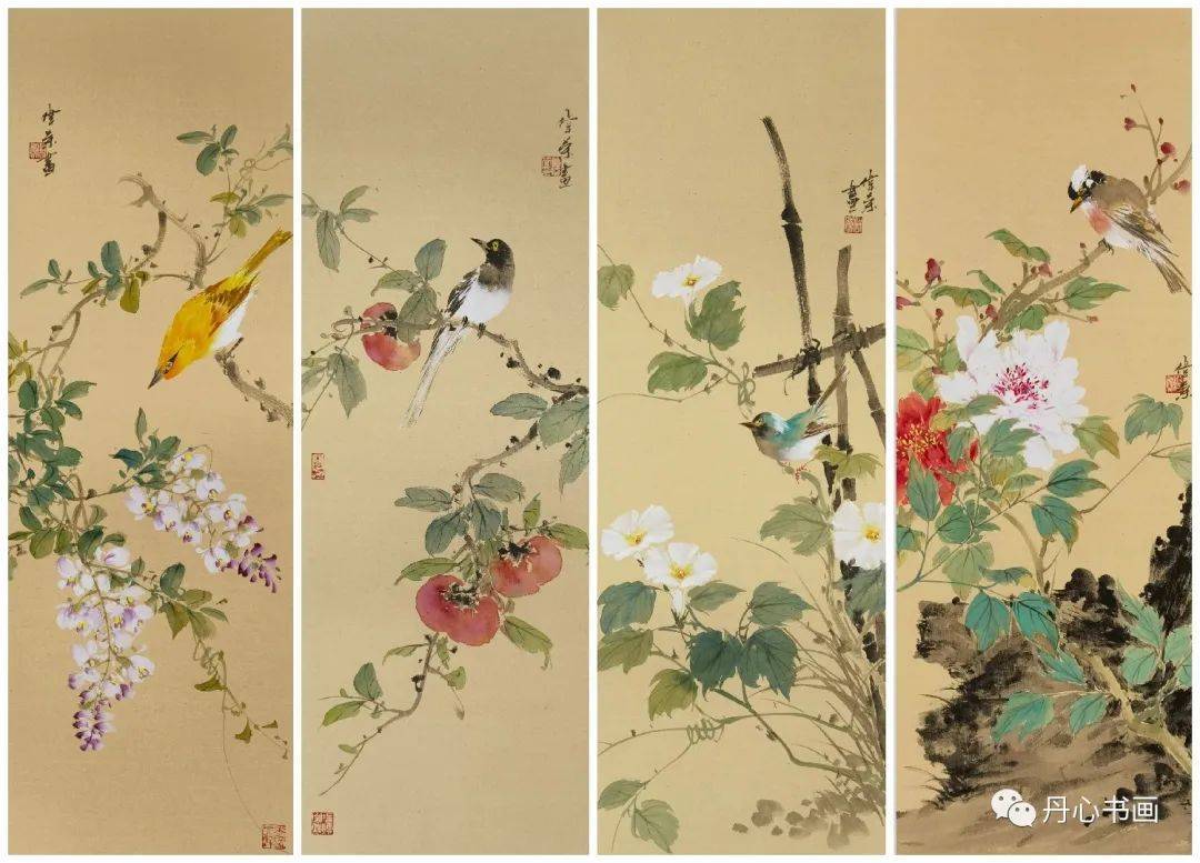 清新雅致,恬淡幽韵|花鸟画家董伟荣_常州_作品_水墨