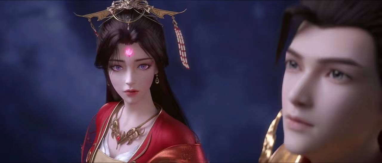 完美世界第三季,石昊和清漪结婚,火灵儿上界种树,月婵却下界了_因为