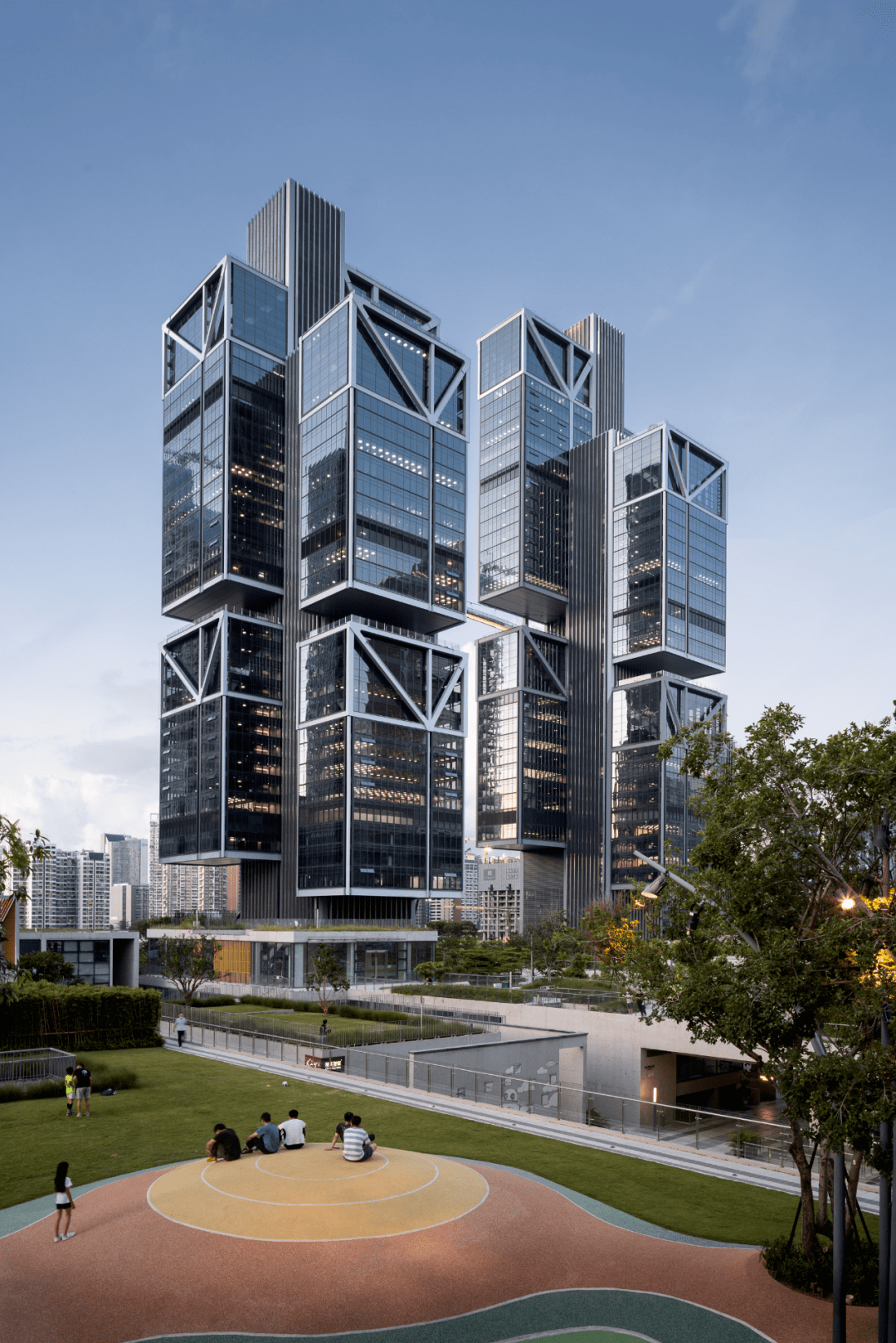 大疆总部大楼全公开!重塑了真正的「高技派」_建筑_天空之城_田方方