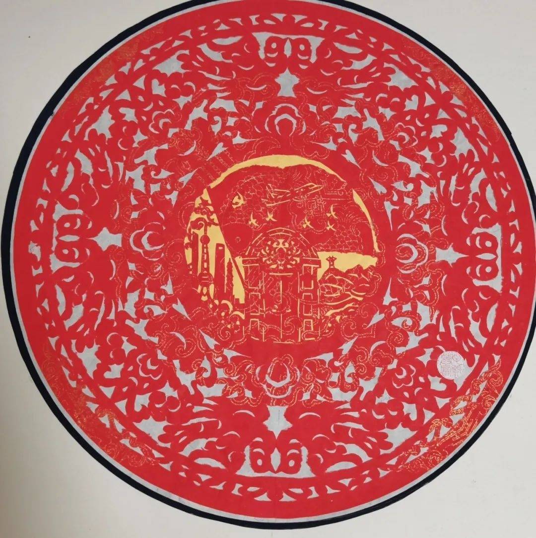 【长宁达人】华兴富:心追撕纸40年_作品_民间_上海市