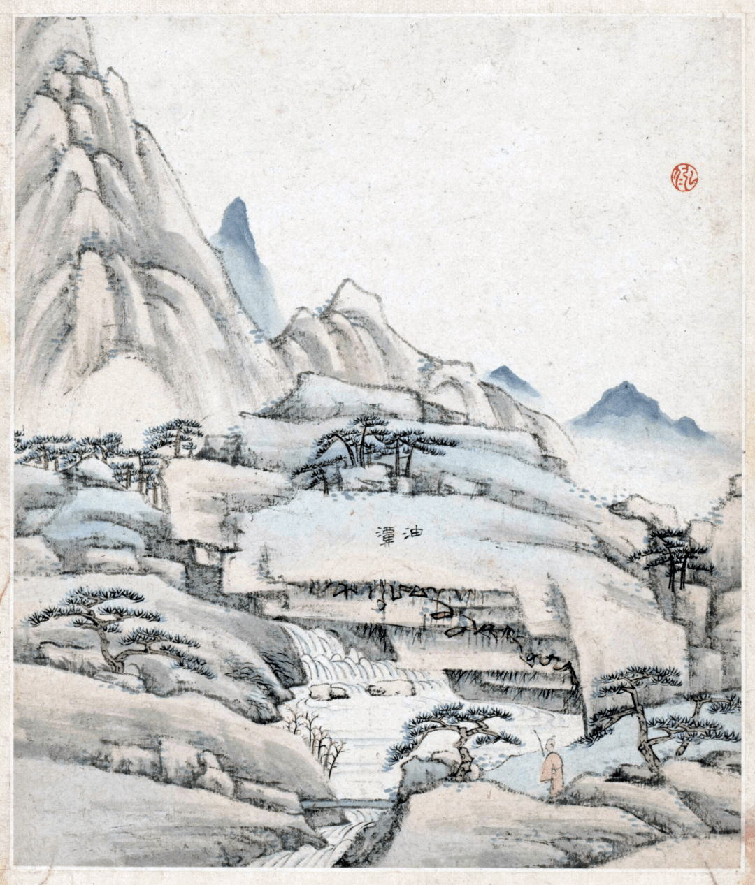 王显仁大师山水画图片