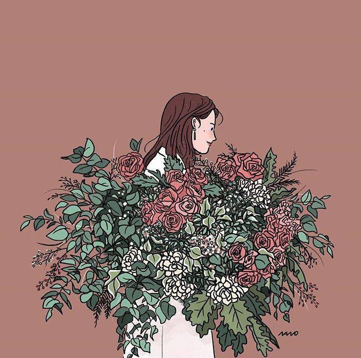 花艺师专属头像,你认真的样子真美!