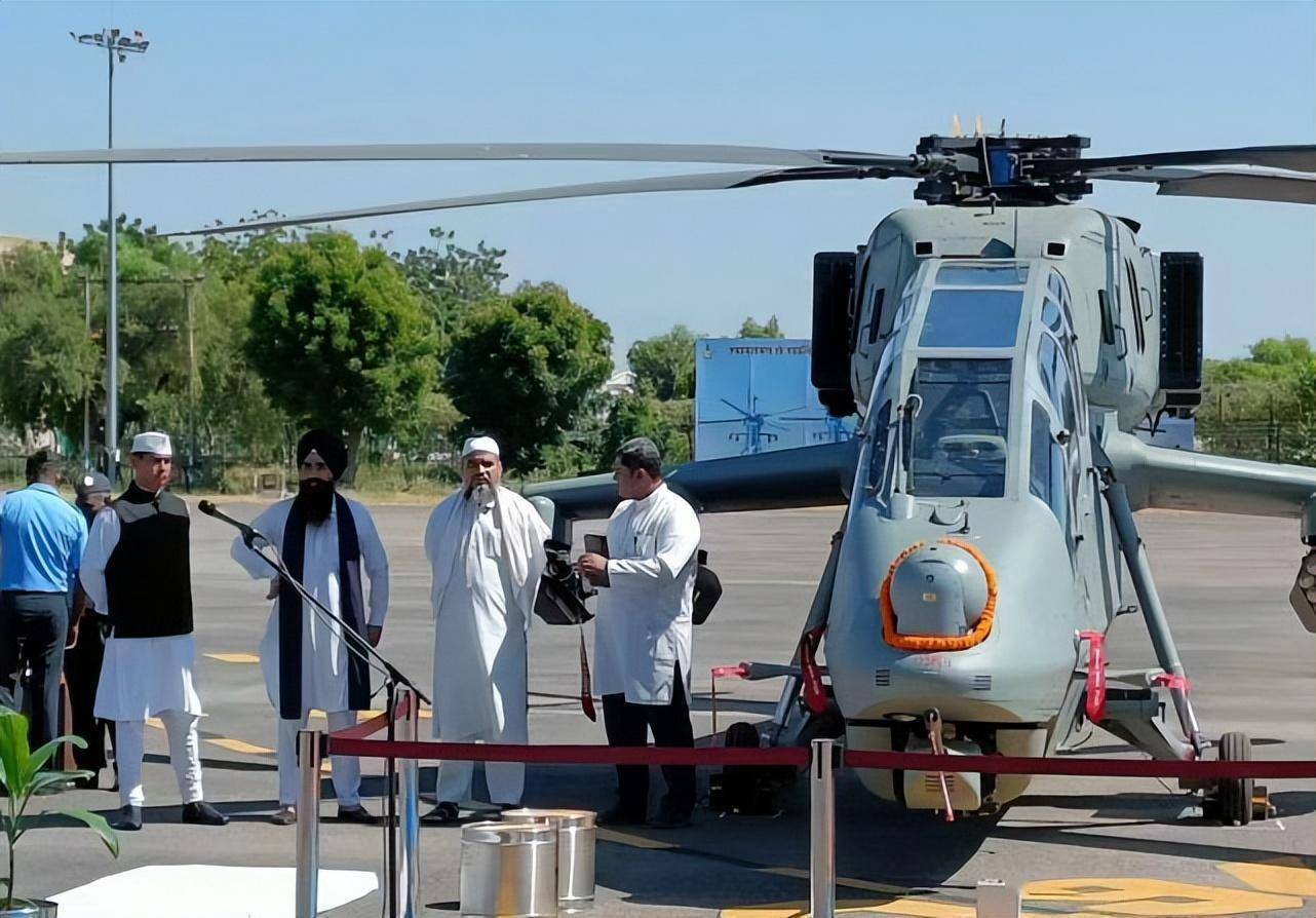 The LCH gunship was officially delivered to the Indian Air Force.