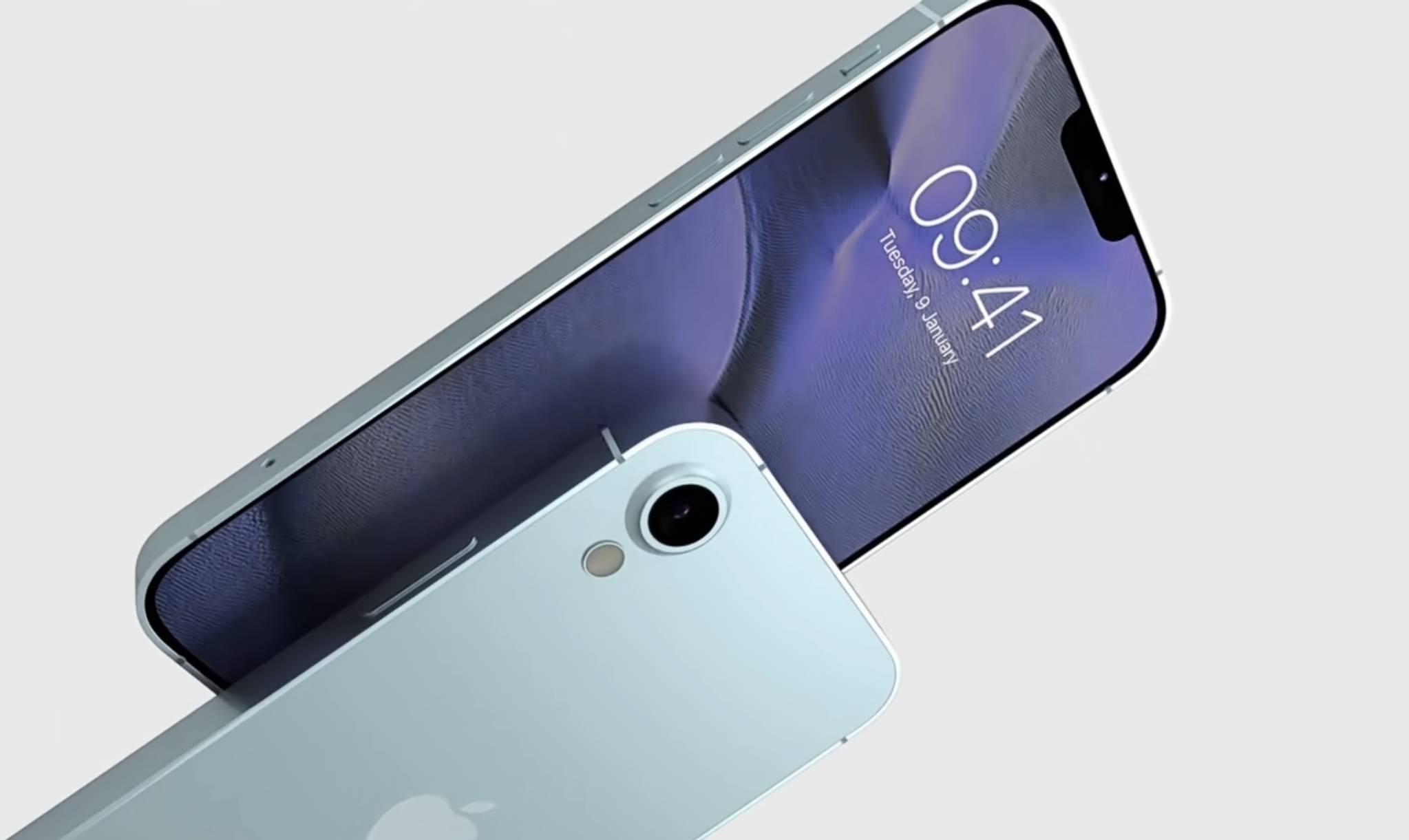 iphone se 4 最新渲染图:刘海屏 侧边指纹,颜值爆表_造型_配置_支持