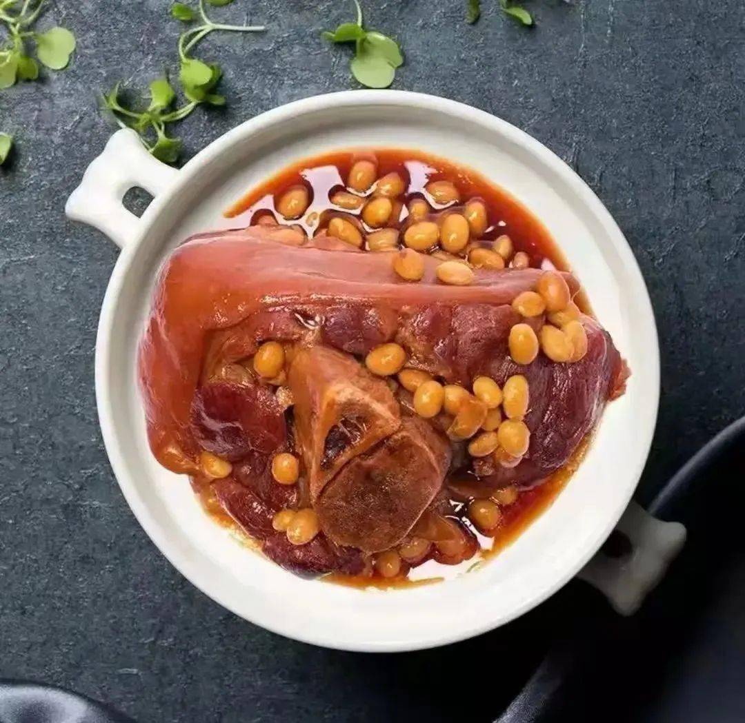 鲜香软糯,肉质q弹的沈万三黄豆蹄髈,香到吮手指~_朱元璋_周庄_传统