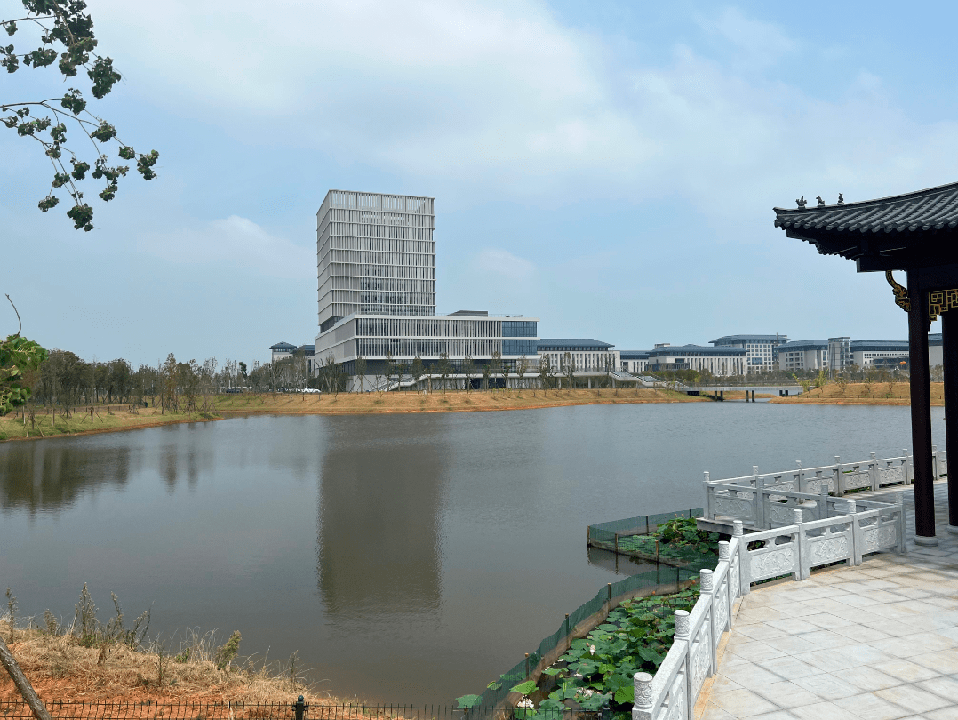 武汉东湖学院南校区游览指南_黄鹤楼_运动场_燕乐湖