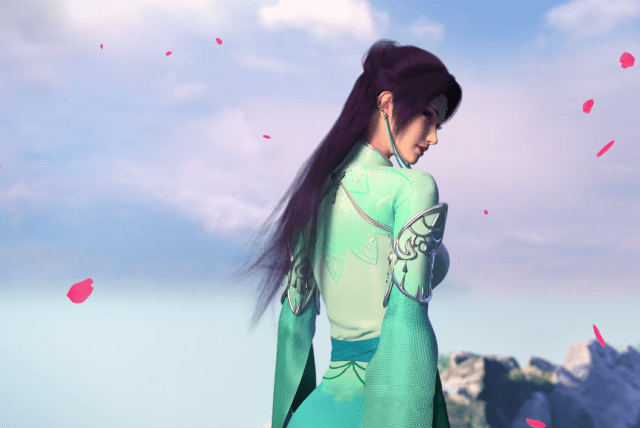 《斗破苍穹》第三季,人设得到美化,新的纳兰嫣然已经登场了_动漫_原著