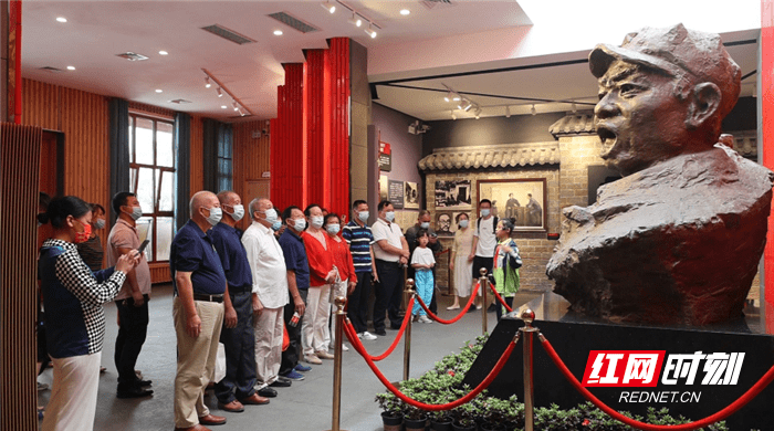 道县陈树湘红色文化园国庆假期迎来游客参观高峰